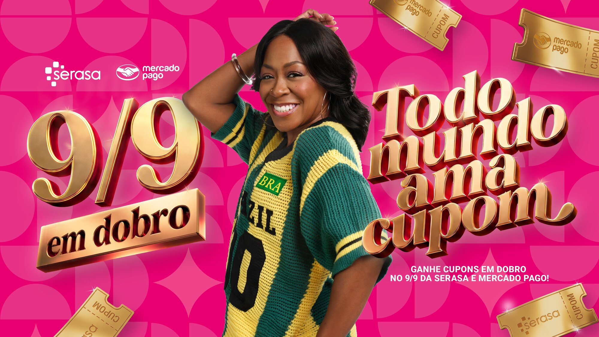 Milhões de cupons para negociar dívidas na Serasa.