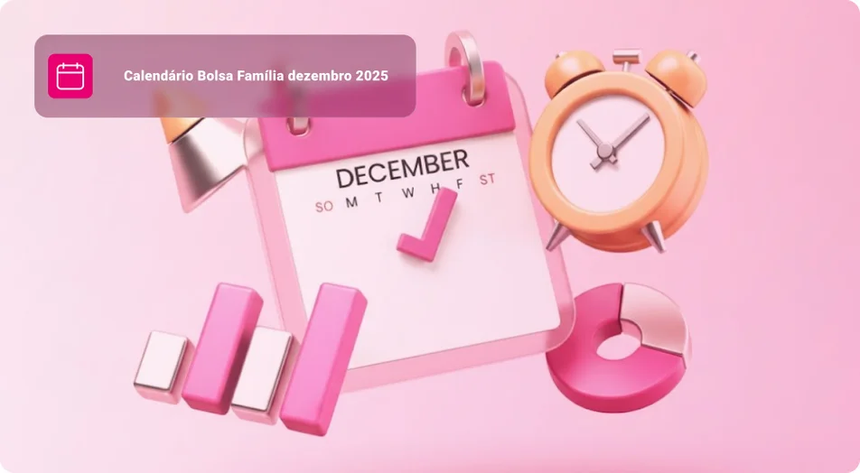 Calendário e relógio com ícones infográficos em fundo rosa