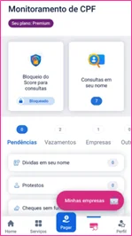 monitoramento de CPF - serasa