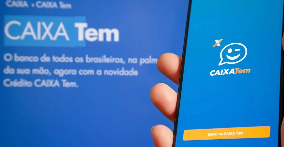 Aplicativo caixa tem no celular para utilizar.