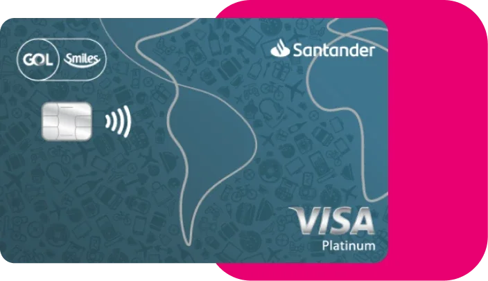Cartão Gol Smile Santander Platinum