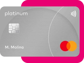 Cartão de crédito platinum da mastercard