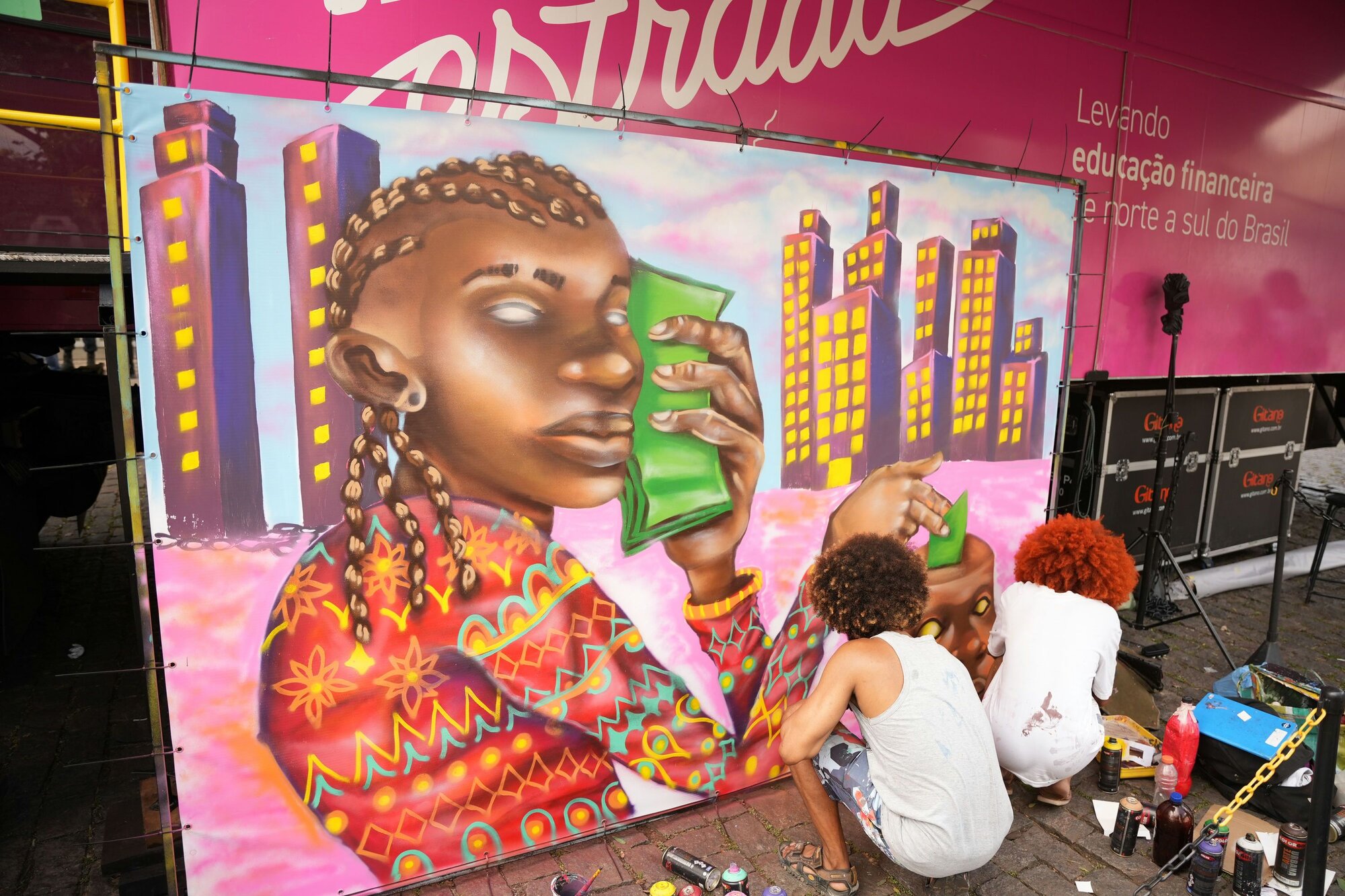 Arte na Lona - Brasília
