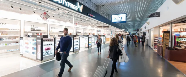 Aeroporto Internacional da Cidade do México. Aeroporto Benito Juarez. Área de embarque. Lojas Duty Free.