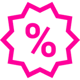 icone representando porcentagem de desconto