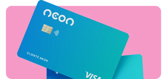 Cartão Neon Visa