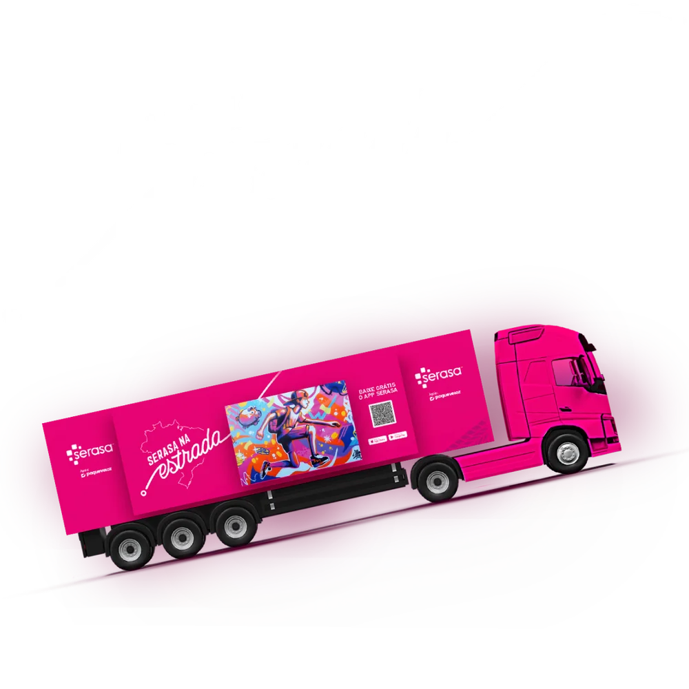Ilustração do caminhão