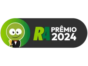 Selo Prêmio Reclame AQUI 2023 Serasa