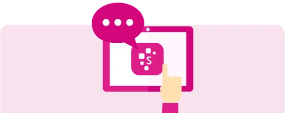 Ícone de uma pessoa e o termômetro indicando as variações do Serasa Score