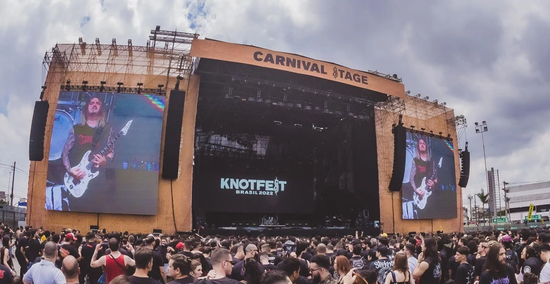 foto do knotfest de 2022