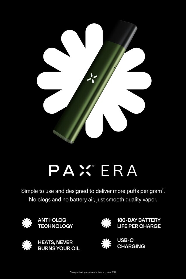 PAX ERA GO features & benefits