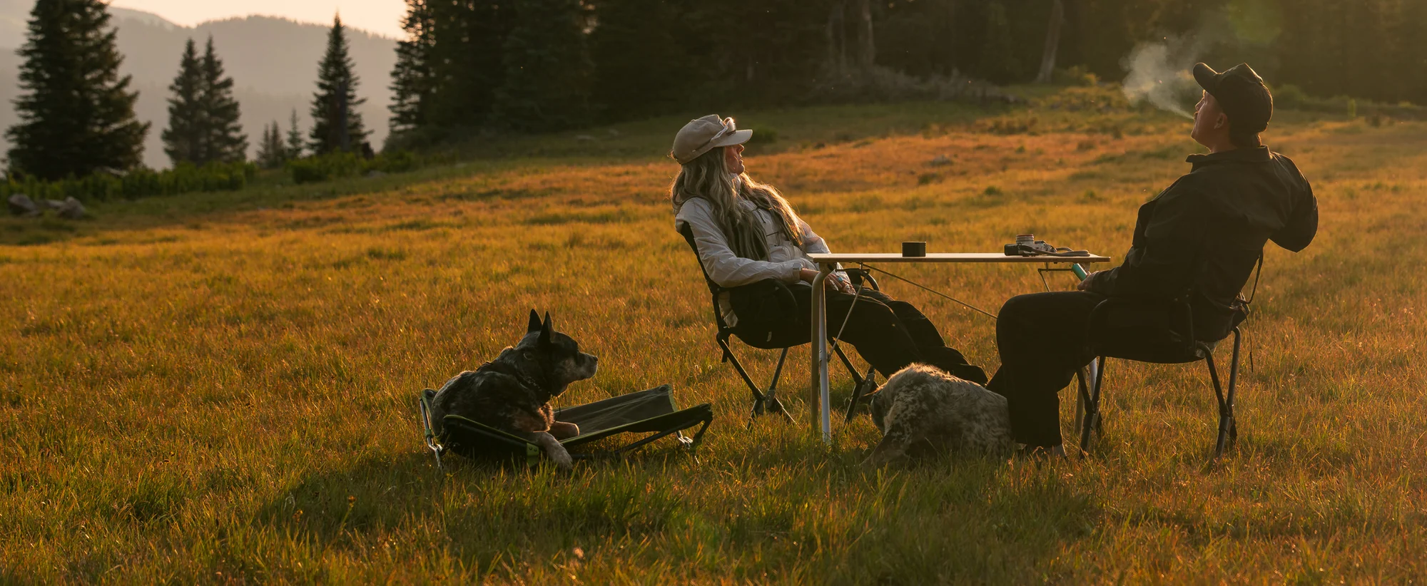 PAX FOUR Aurora Burst users enjoying the great outdoors