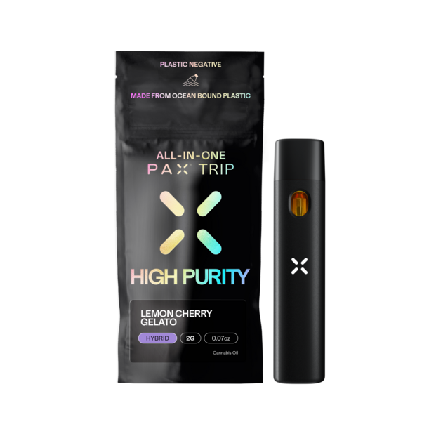 Lemon Cherry Gelato Packaging & Device