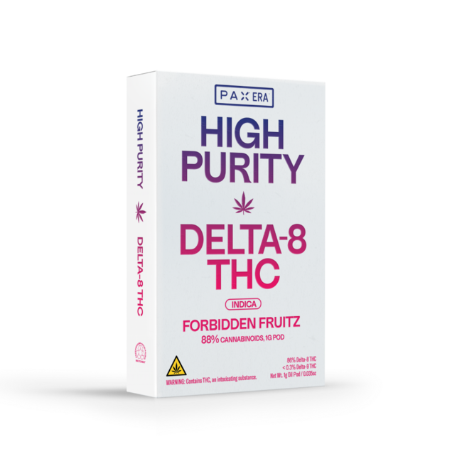 High Purity Delta-8 THC packaging