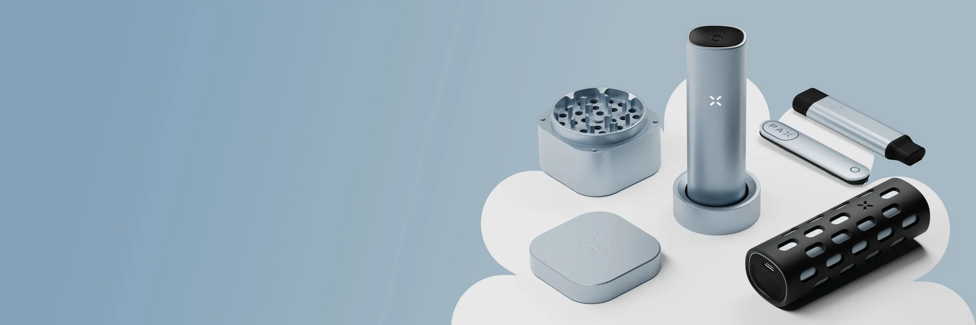 PAX FLOW collection in new Blue Haze colorway