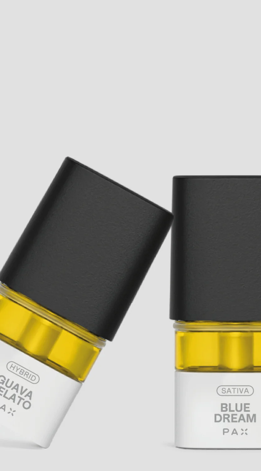 PAX ERA pods aligned and ready for engraving