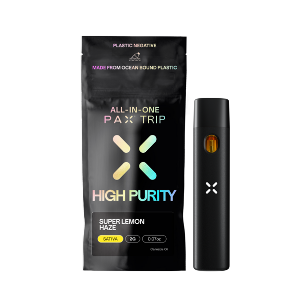 Super Lemon Haze Packaging & Device