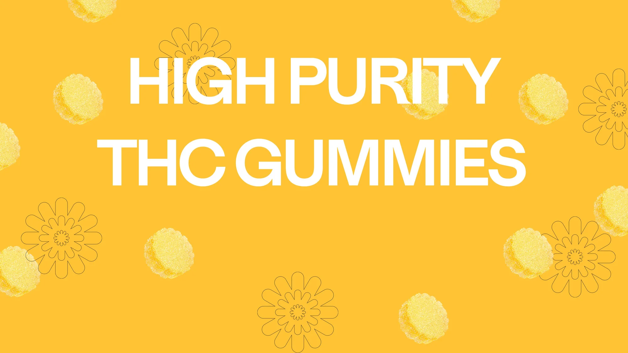 Pax high purity THC gummies stacked up