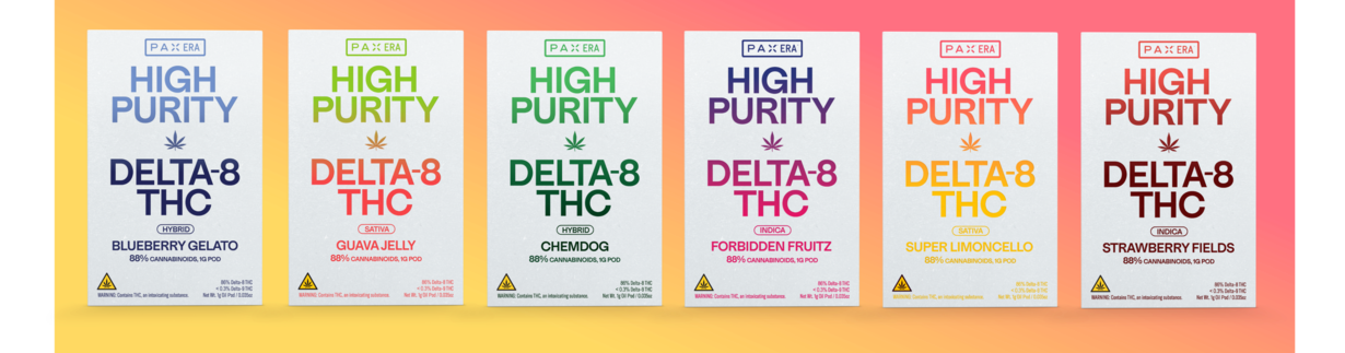 delta 8 THC packaging