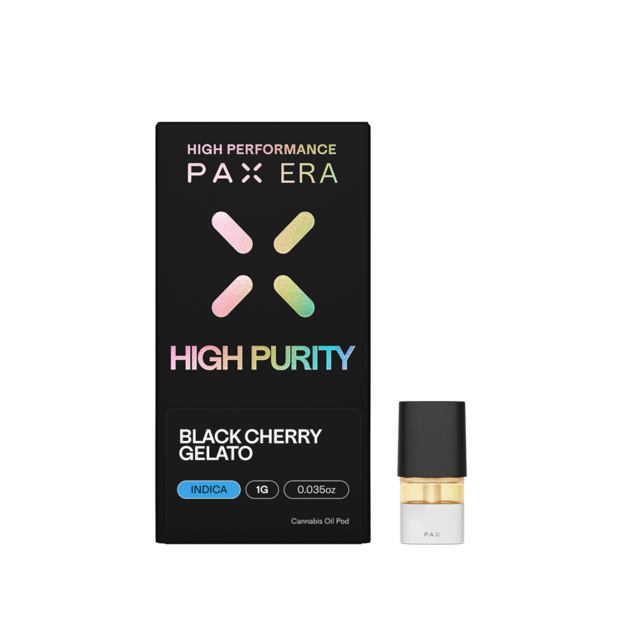 Black Cherry Gelato Packaging & Pod