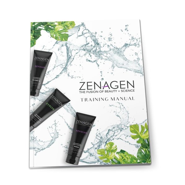 Image of the Zenagen training manual cover