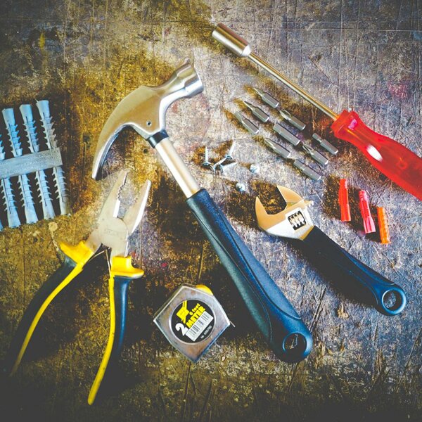 Various hand tools