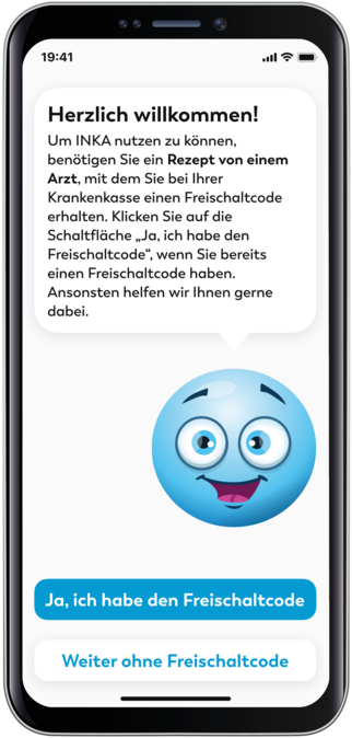 Screenshot Inka Glückwunsch