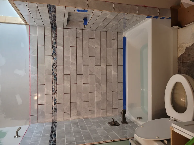 Custom Shower Tile
