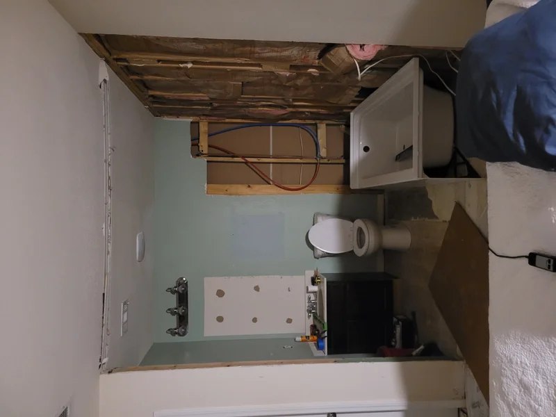 Bathroom Renovation In Progress