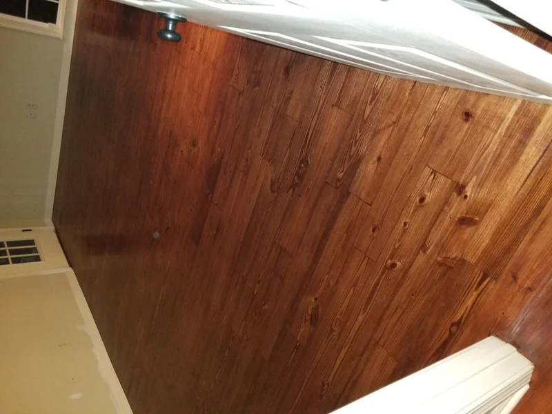 Rich Wood Tile Finish
