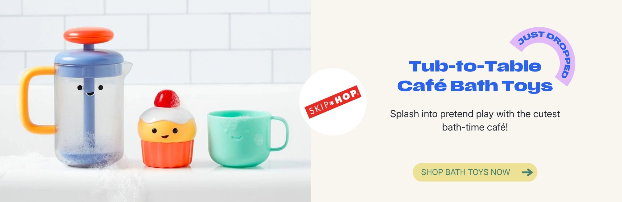 Skip Hop Tub-to-Table Cafe Bath Toys