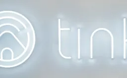 tink Logo Leuchtschrift
