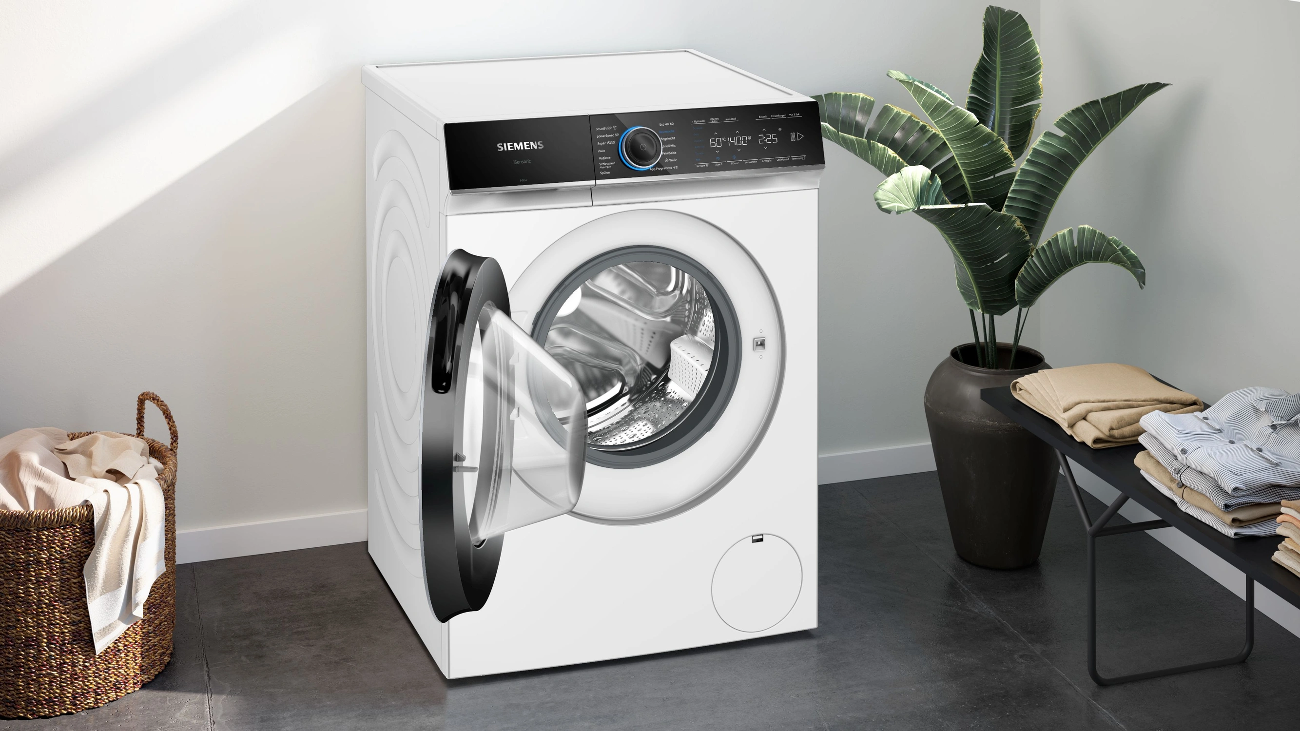 Siemens smarte Waschmaschine