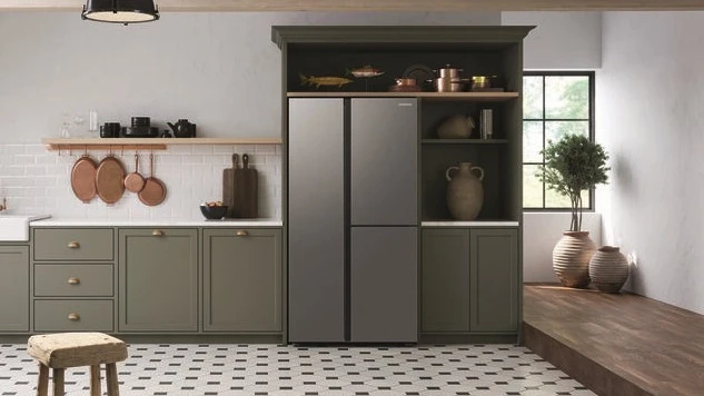 Samsung AI Kühlschrank in der Küche