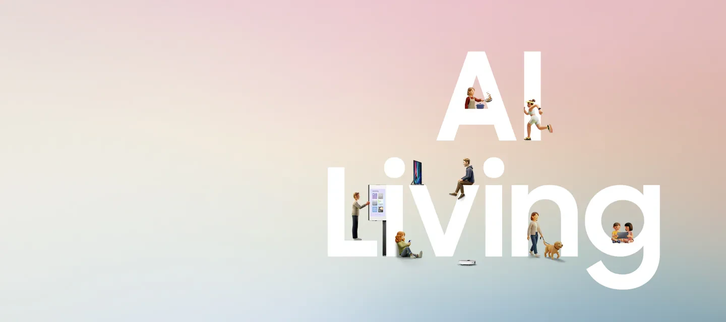 Samsung AI Living Pet Care, Home Care, Self Care