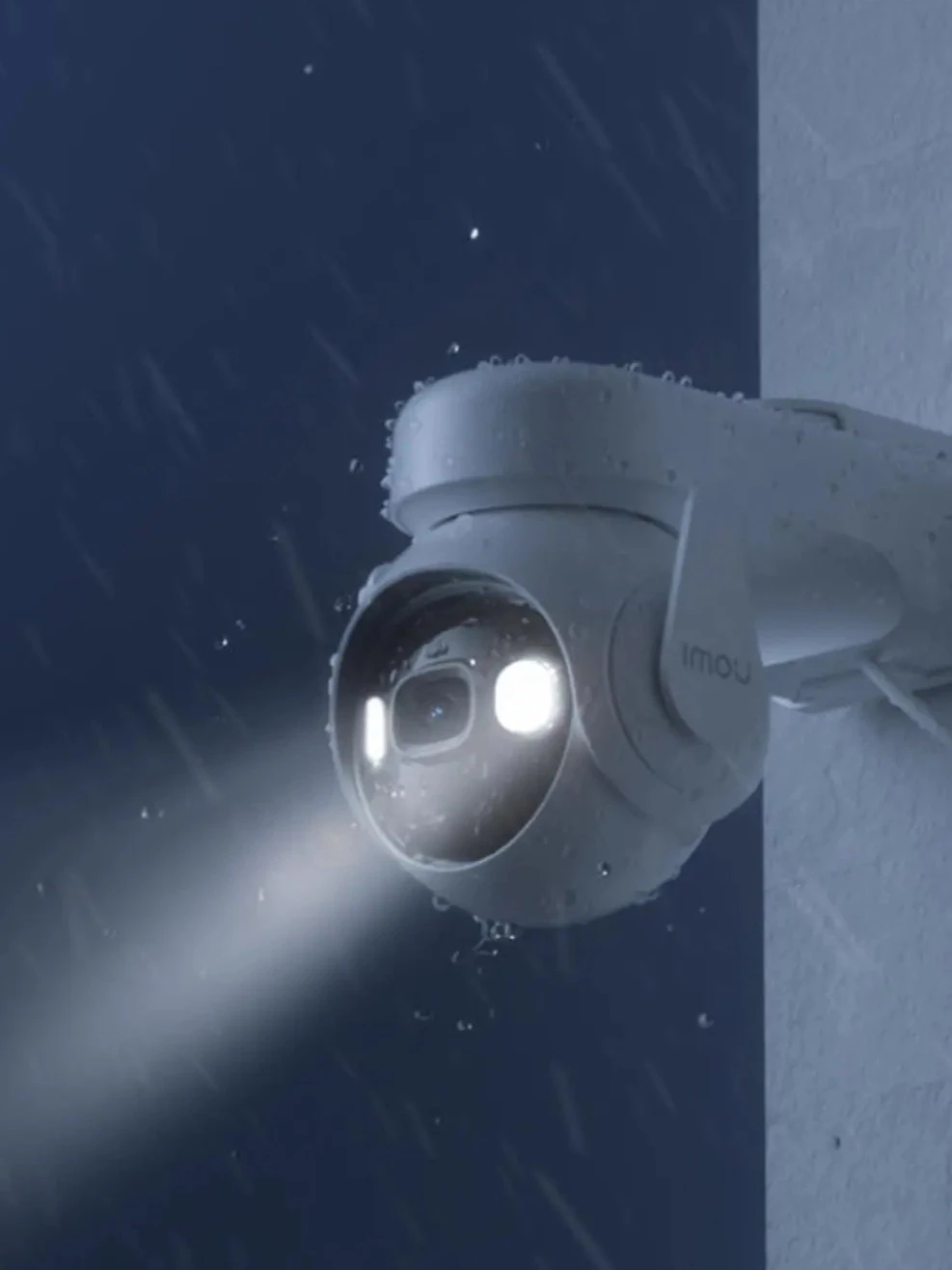 Smart Home Überwachungskamera mit Beleuchtung