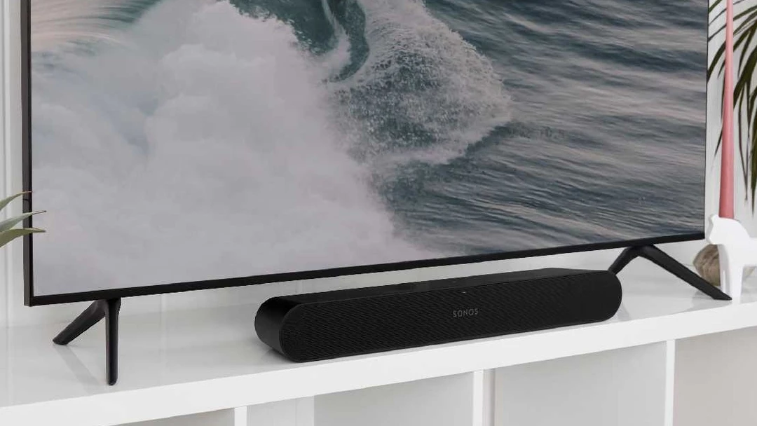 Sonos Soundbar kabellos unter Fernseher