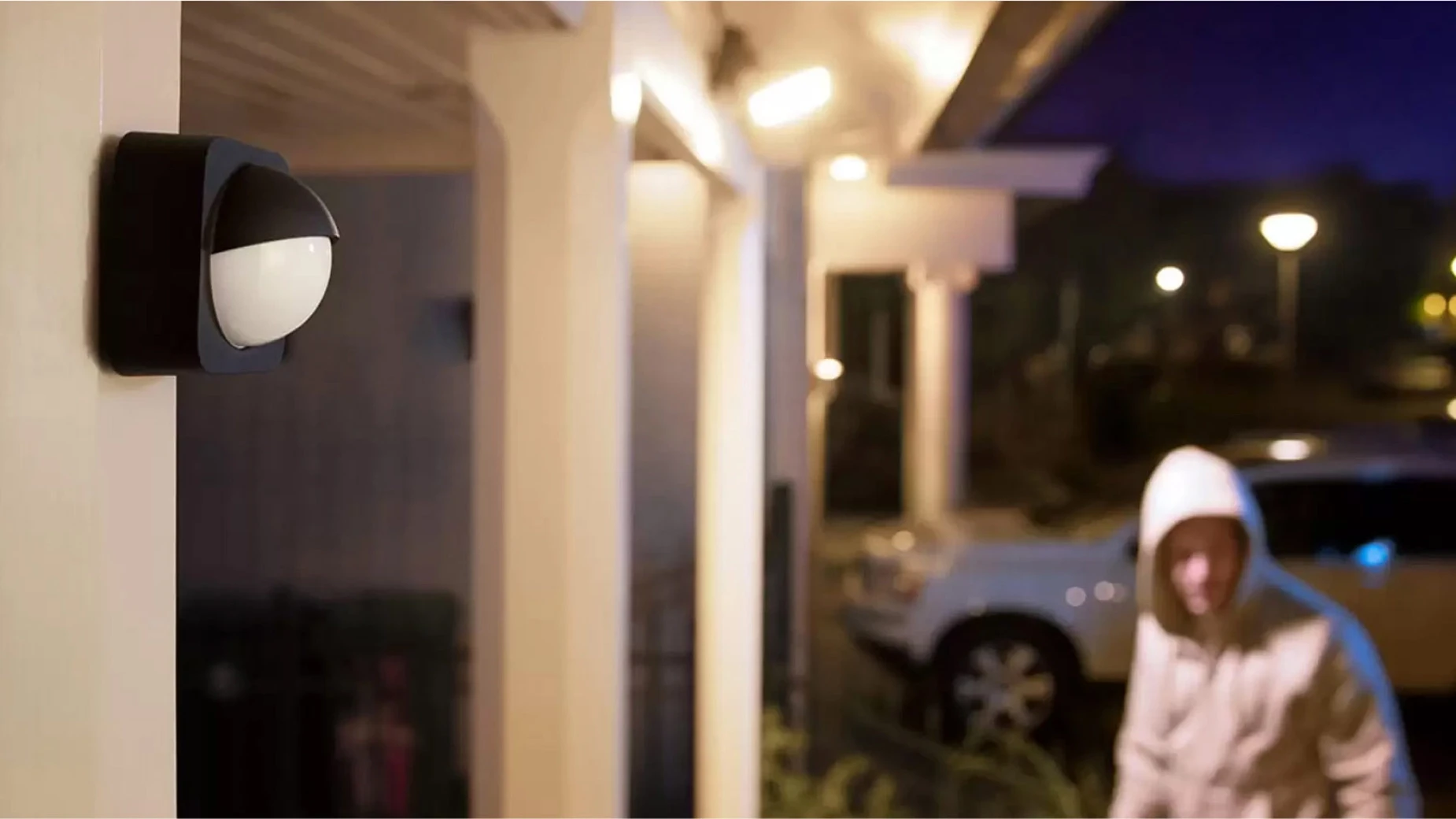 Philips Hue Outdoor Sensor an Hauswand