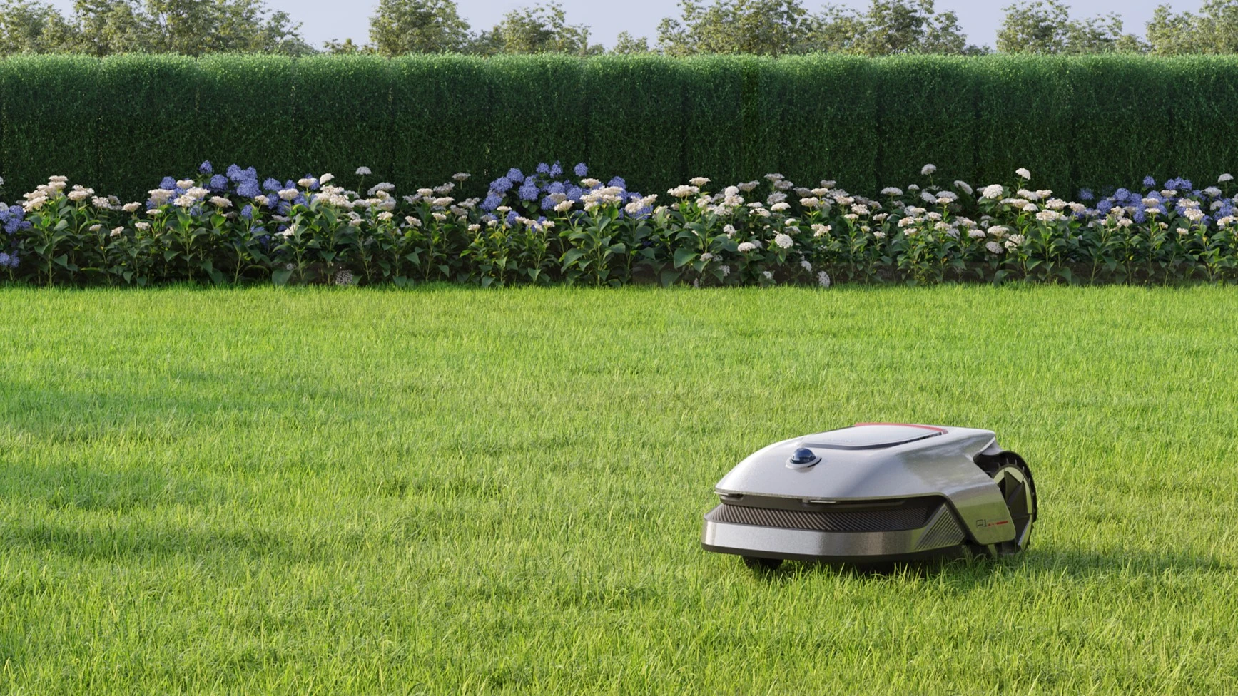 Dreame Roboticmower A1 im Garten