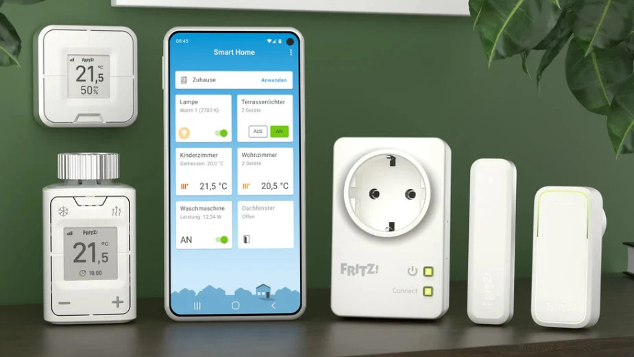 FRITZ!DECT Smart Home Geräte mit Smartphone-App