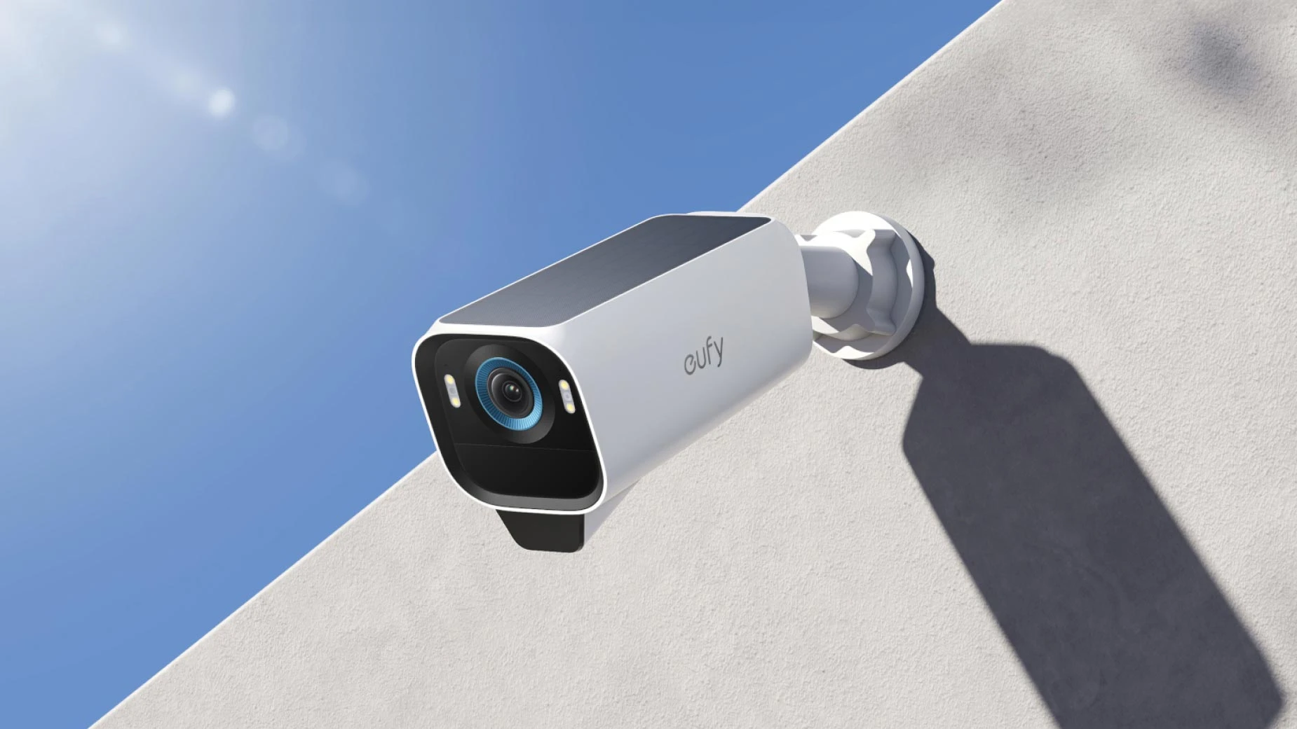 eufyCam S3 Pro an Hauswand