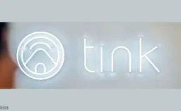 tink Logo Leuchtschrift