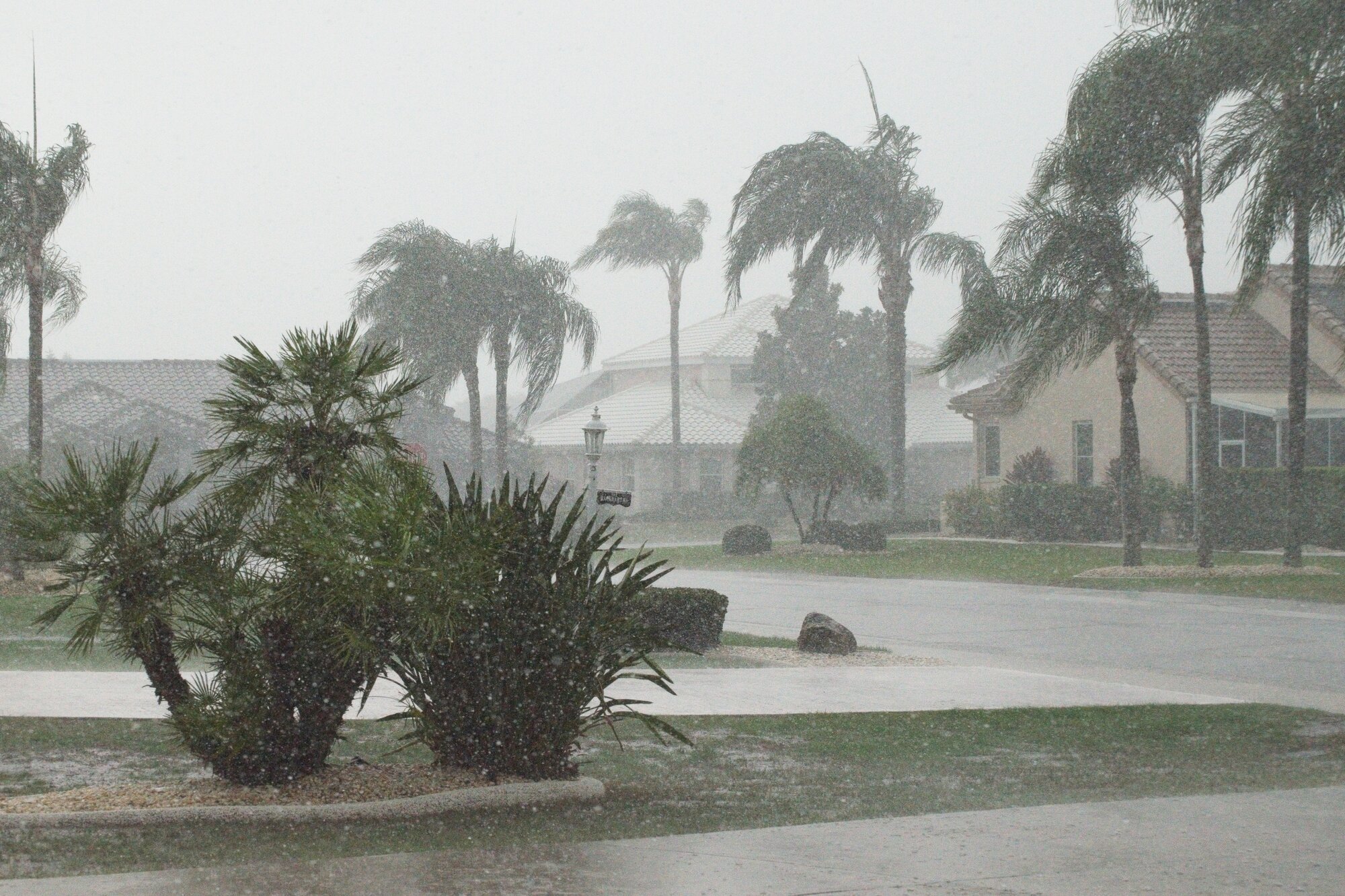 Extreme Weather Climate of a Hurricane