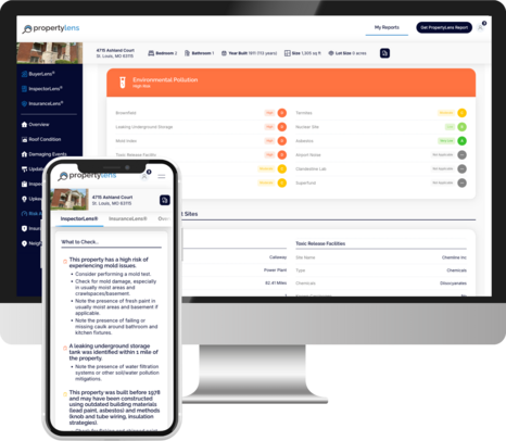 PropertyLens Homeowner Portal has everything you need to maintain your property service records