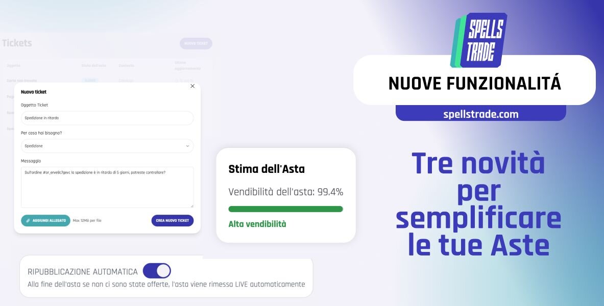 Nuove funzionalità su Spellstrade