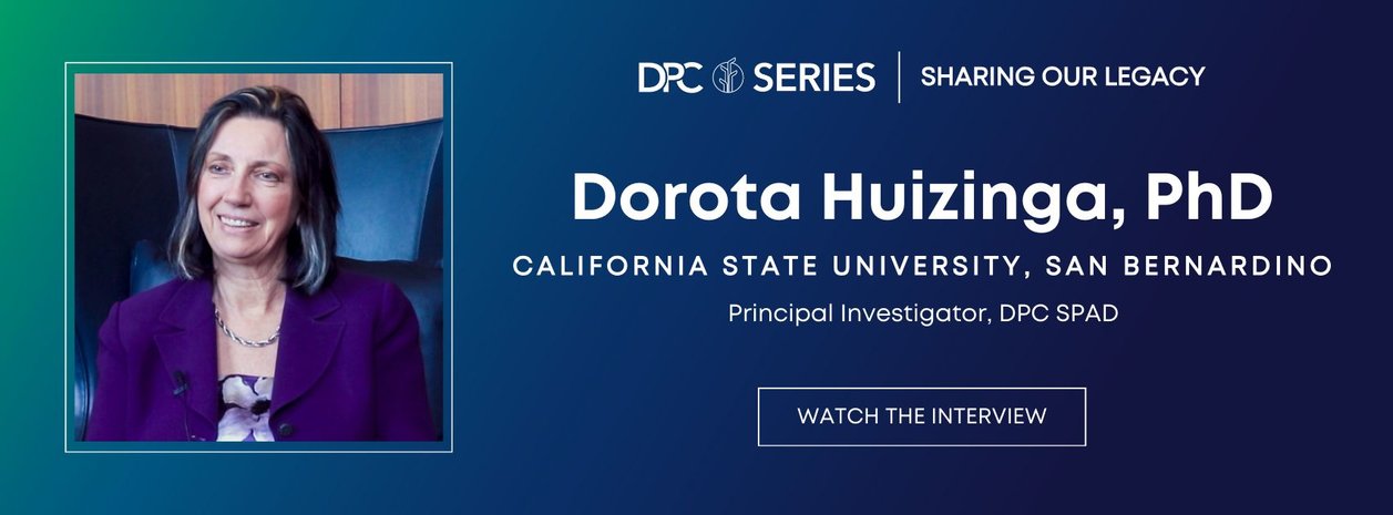 DPC Legacy Series: Dorota Huizinga, PhD. Watch the interview
