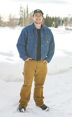 BLaST Scholar Logan Ito, Fairbanks, Alaska. (Photo Credit: Chris Kim, Feb. 2023)