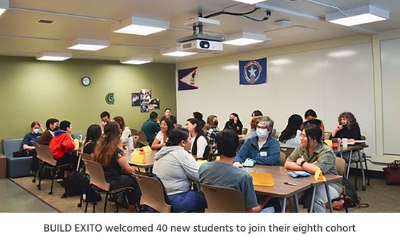 BUILD EXITO’s newest cohort of students at an onboarding session.