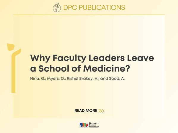 DPC Publications:
Studing Inclusive Mentor Networks to Diversity the Biomedical Workforce
Wenyi Du, Hyewon Lee, Nicole A. Broderick, Cristian Cervantes Aldana, Mica Estrada, Jo Handelsmann, Natalia Maldonado, Sarah Miller, Megan S. Patterson, Perla Sandoval and Paul R. Hernandez