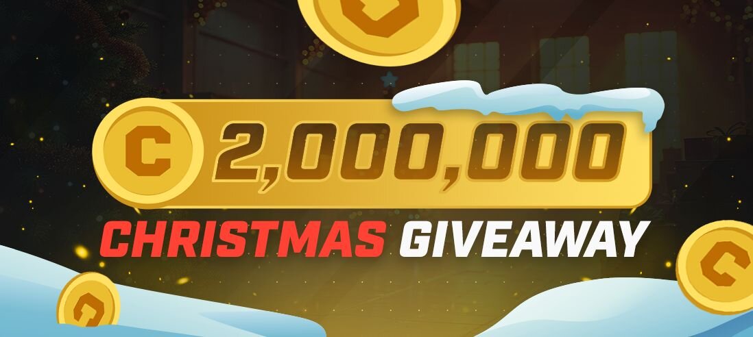 CSGORoll 2,000,000-Chips Christmas Giveaway